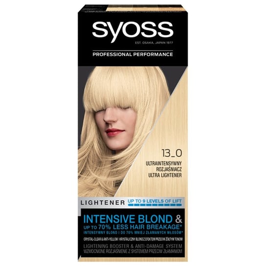 Осветлитель для волос, 13-0 Ультра-интенсивный Syoss, Color Lighteners цена и фото