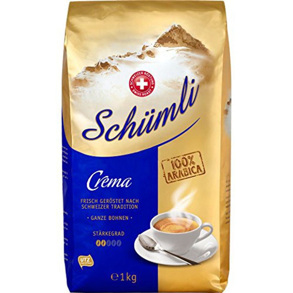 

Schümli цельные бобы 1000г крема