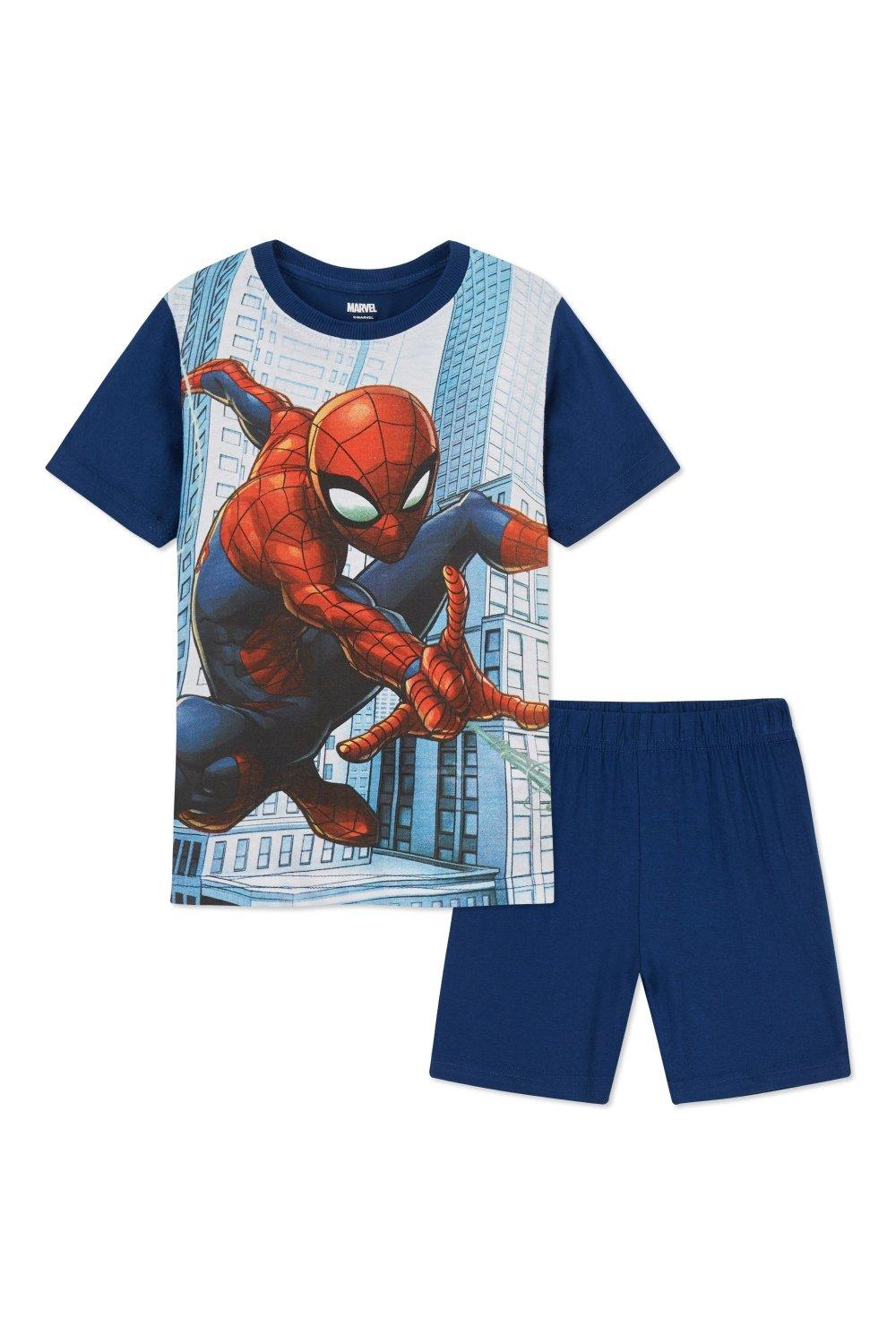 Короткий пижамный комплект «Человек-паук» Marvel, мультиколор пазл человек паук 200 элементов marvel pr33045