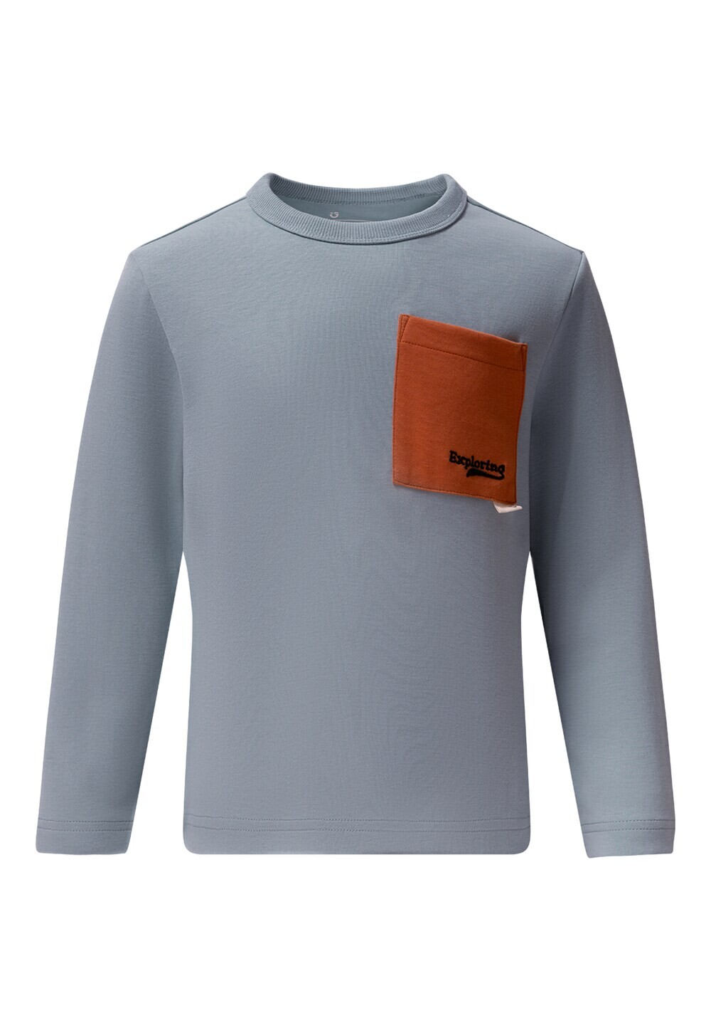 

Рубашка GIORDANO junior, синий/пыльно-синий