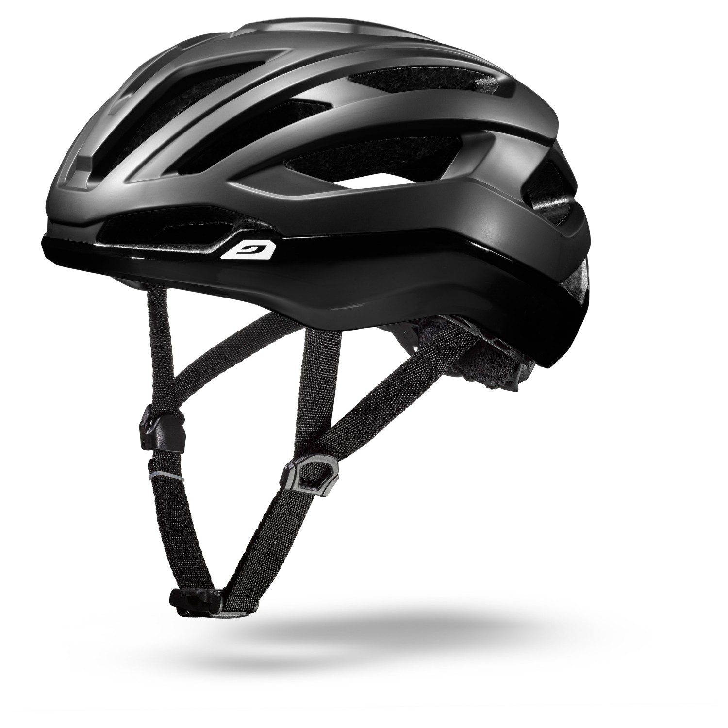тактический шлем abs fast с защитой для глаз черный Велосипедный шлем Julbo Fast Lane, цвет Black Matt/Black Polished