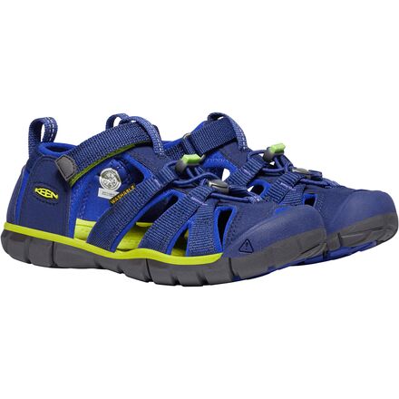 

Сандалии Seacamp II CNX — для мальчиков KEEN, цвет Blue Depths/Chartreuse