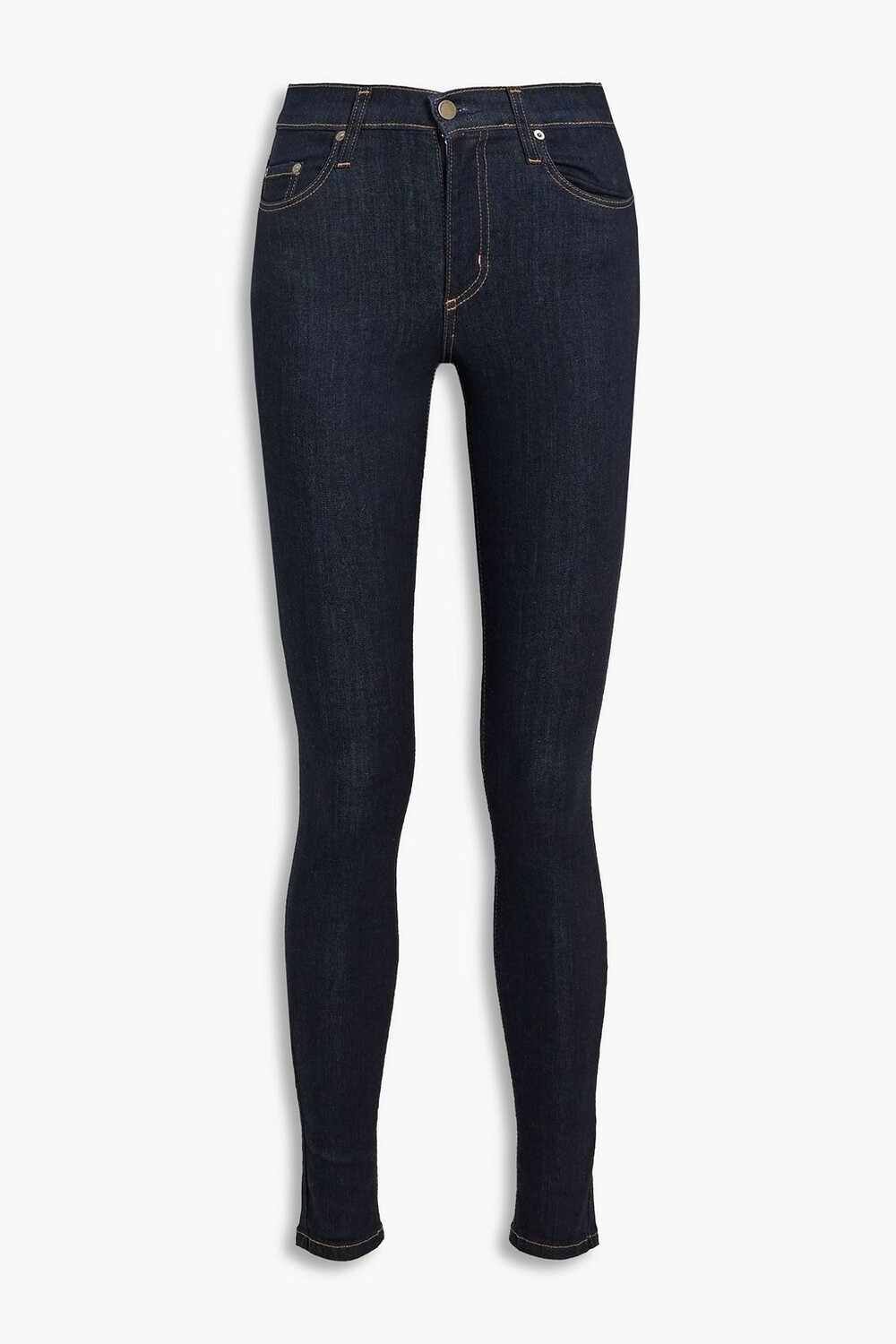 

Культовые джинсы скинни с высокой посадкой Nobody Denim, синий