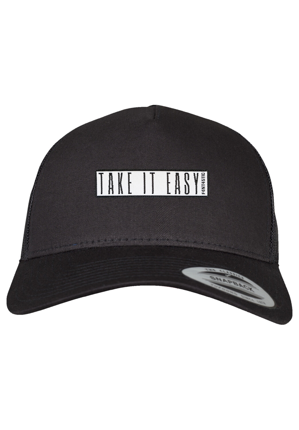 

Кепка F4NT4STIC Retro Trucker Cap Retro Trucker Cap Take It Easy, черный