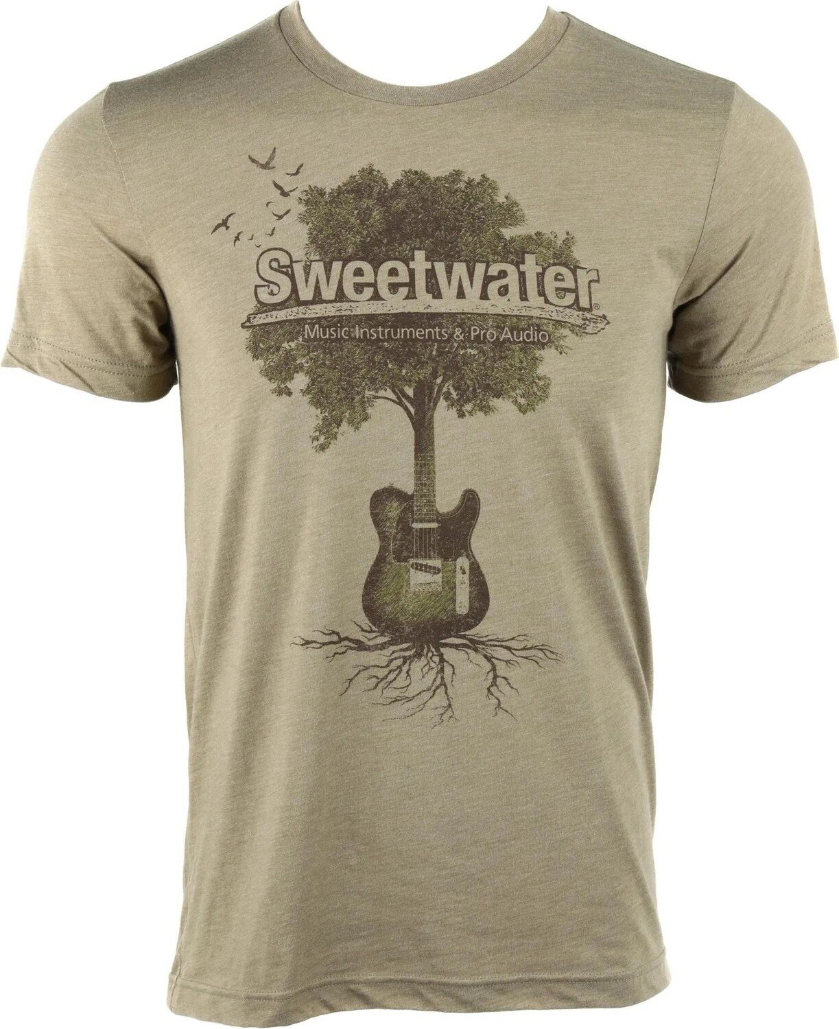 

Футболка с рисунком Sweetwater «Guitar Tree» — размер X-Large