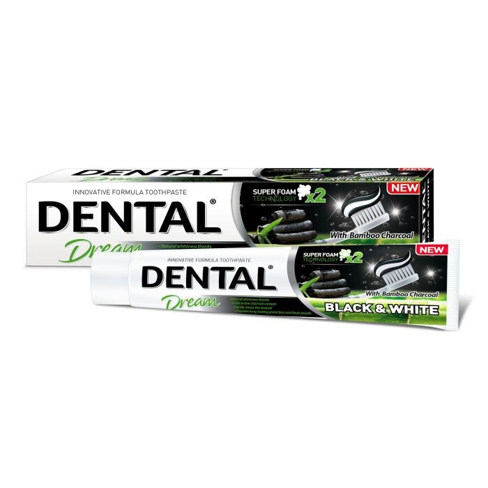 

Зубная паста Pasta de Dientes Black & White Dream con Bambú Dental, 2 x 75 ml