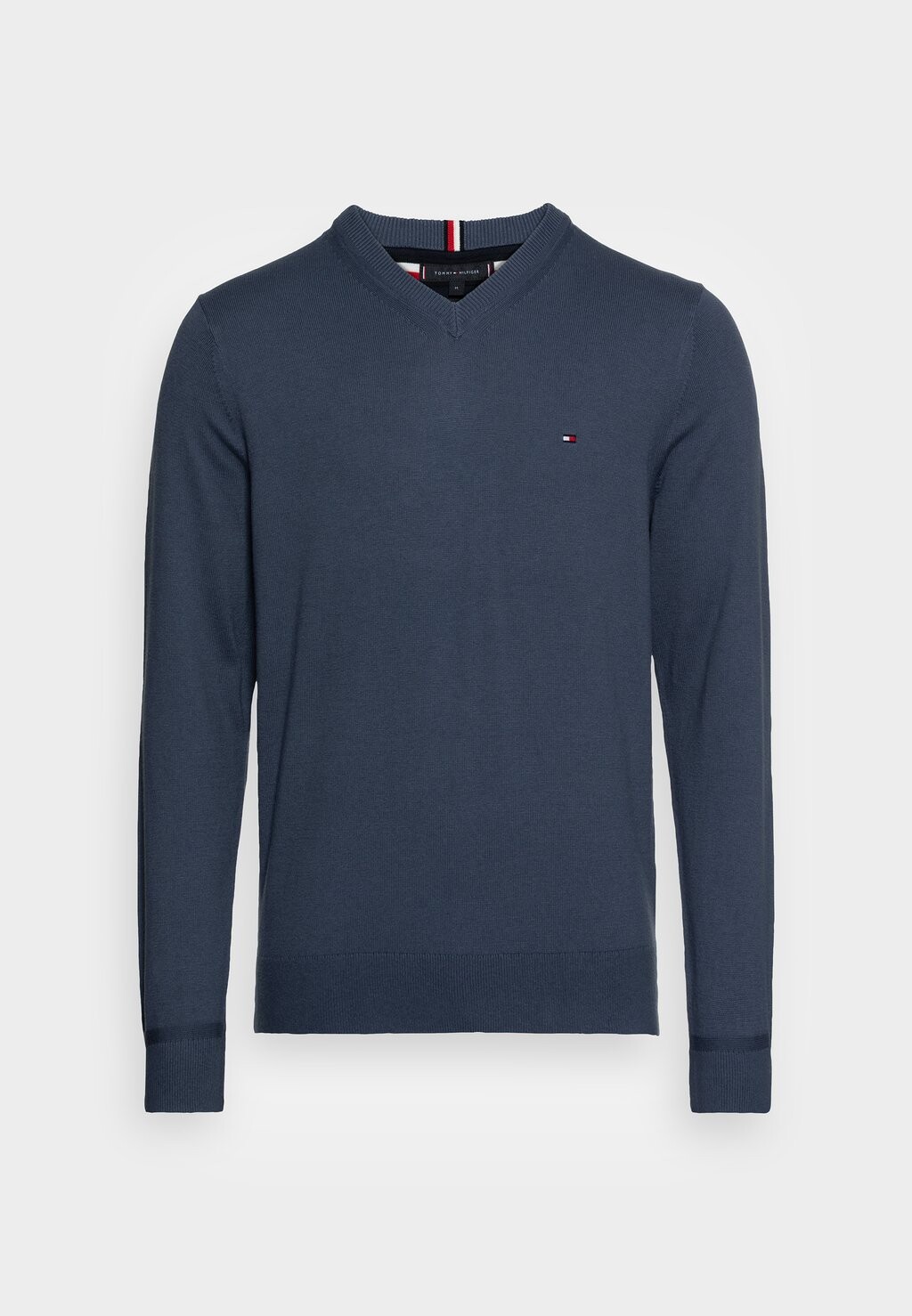 

Свитер PIMA ORG V NECK Tommy Hilfiger, выцветший индиго