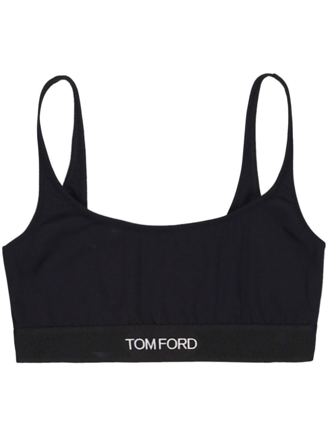 

TOM FORD топ-бралетт с логотипом Signature, черный