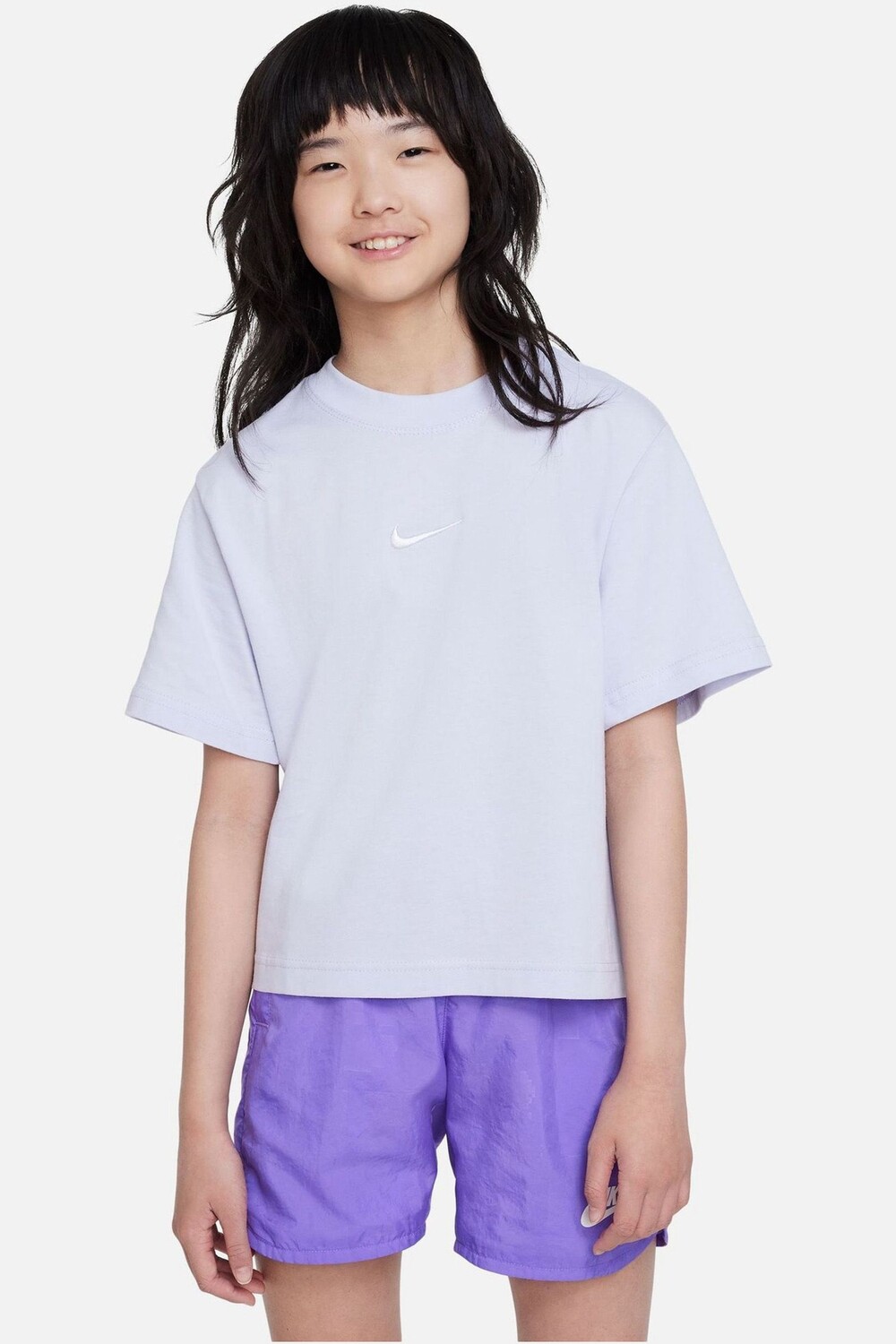 

Футболка свободного кроя Essentials Nike, сиреневый
