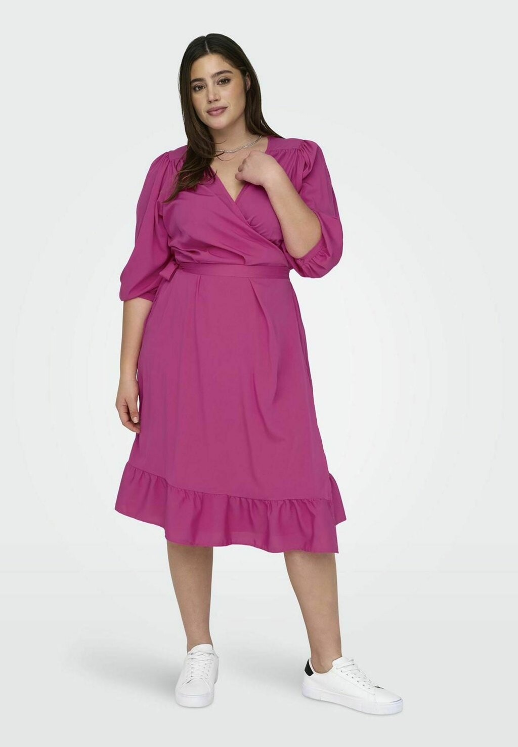 

Платье повседневное CARLIVIA 3/4 ONLY Carmakoma, цвет fuchsia purple