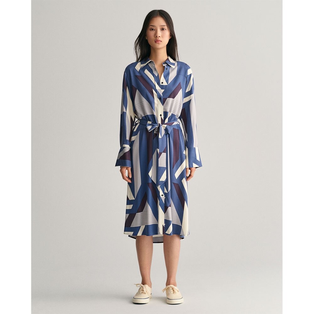 

Платье Gant Letters Print, разноцветный