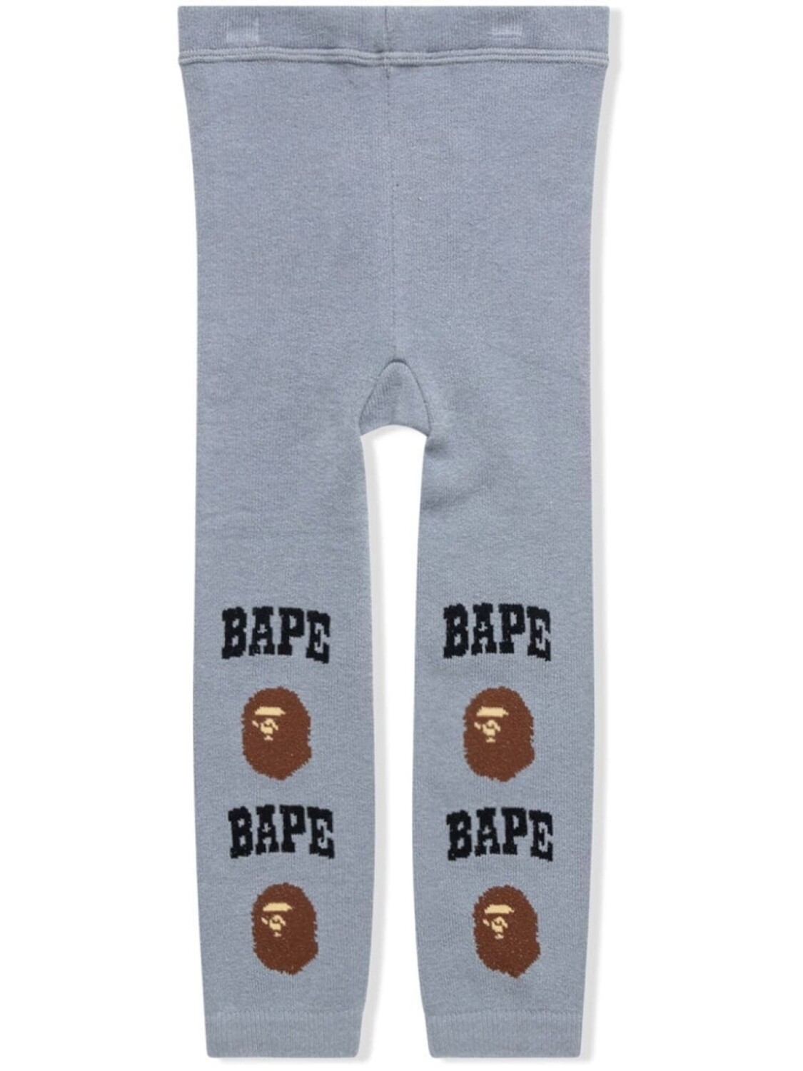 

A Bathing Ape легинсы Ape Head, серый