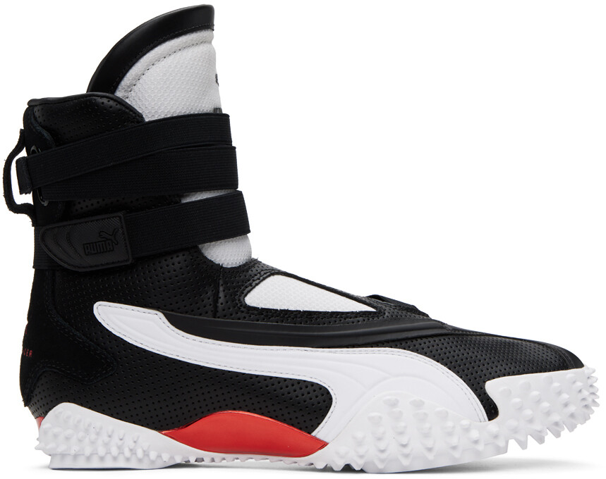 

Черно-белые кроссовки PUMA Edition Mostro Ottolinger