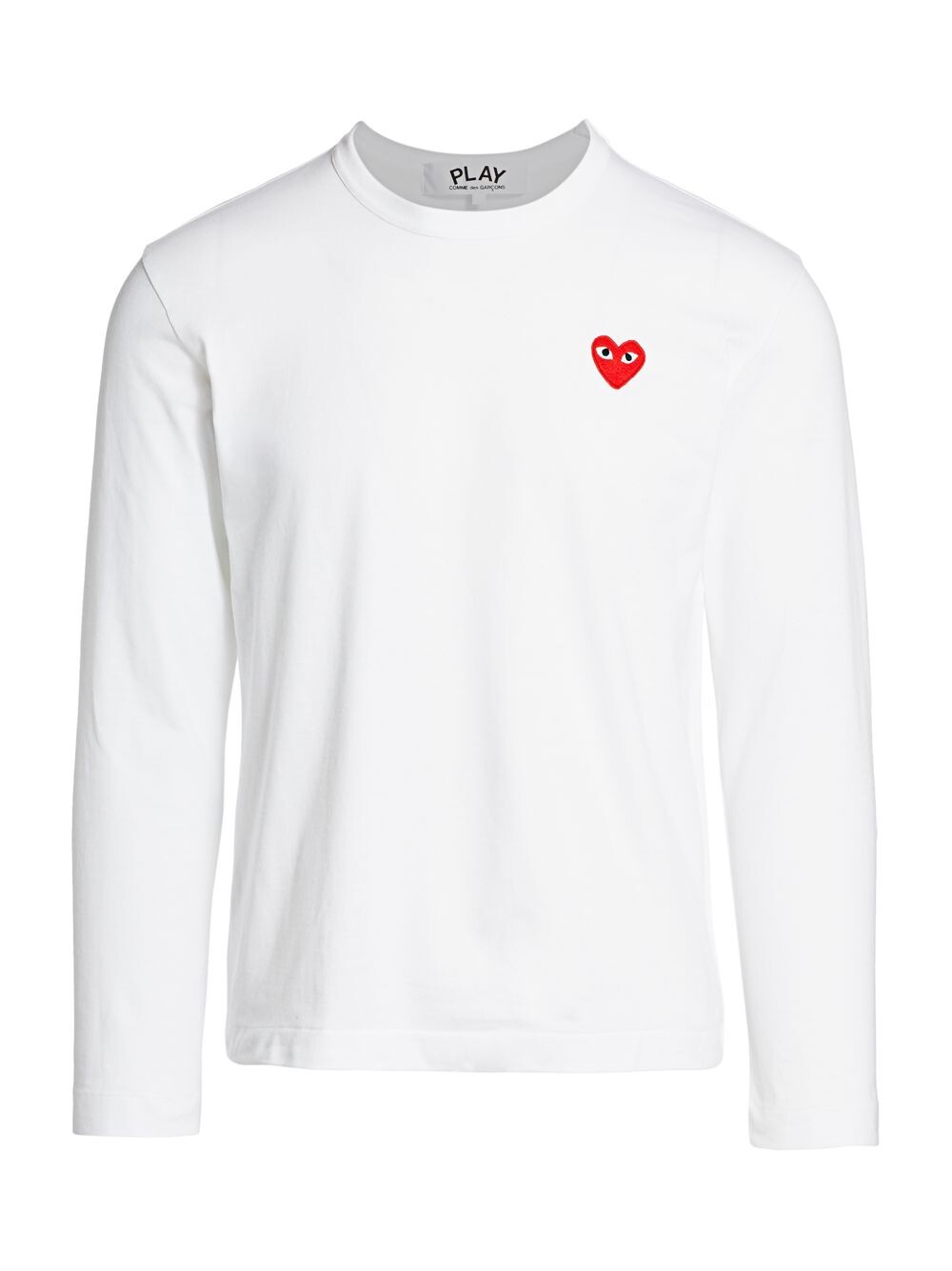 

Футболка с длинными рукавами Red Heart Comme des Garçons PLAY, белый