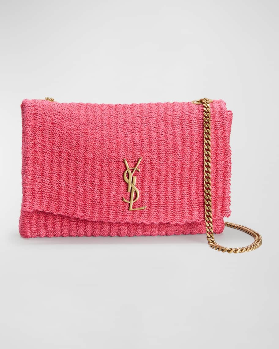 

Сумка Kate среднего размера из плетеного сизаля YSL Saint Laurent