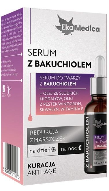 

Питательная сыворотка для лица Ekamedica Serum z Bakuchiolem, 20 мл