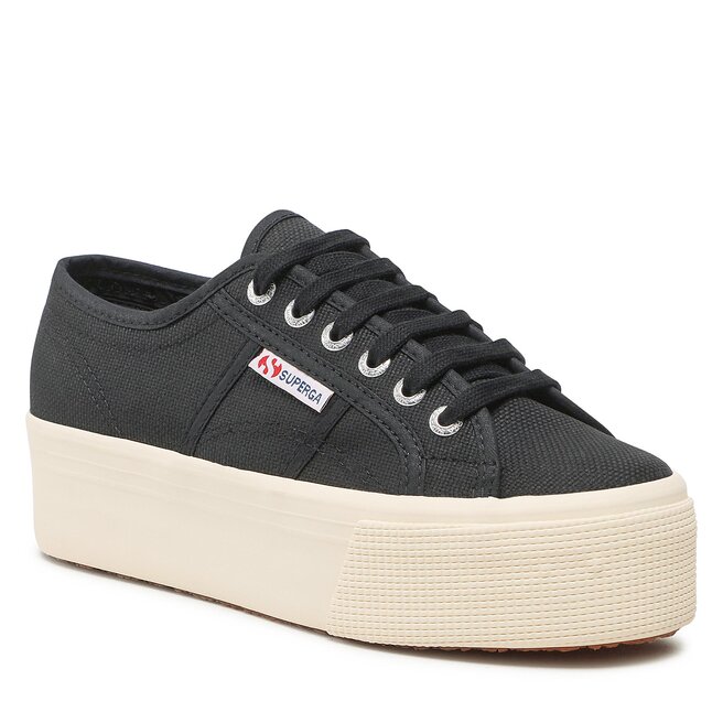 

Кроссовки Superga Platform, черный