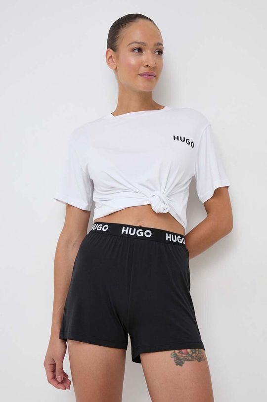 Пижамные шорты HUGO Hugo, черный