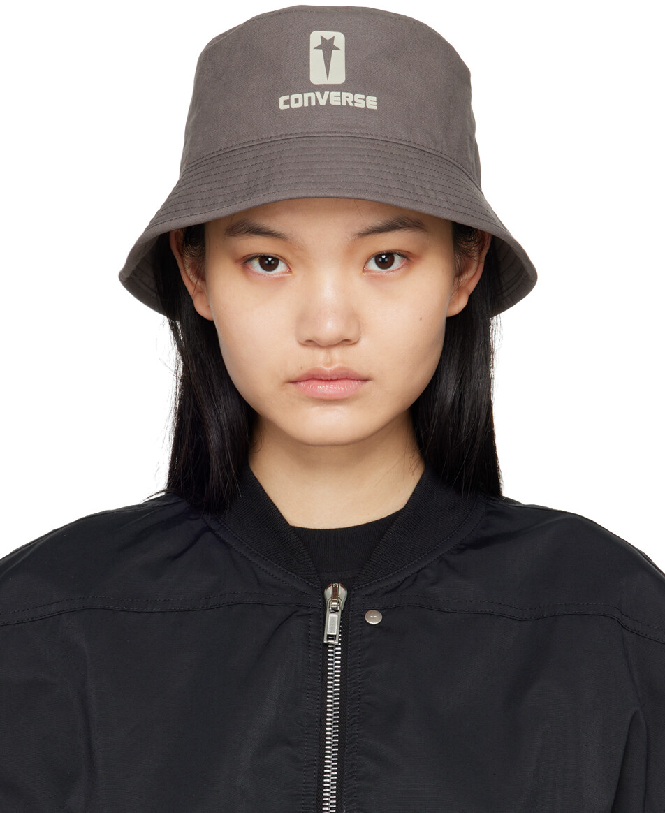 

Серая панама Converse Edition Rick Owens DRKSHDW