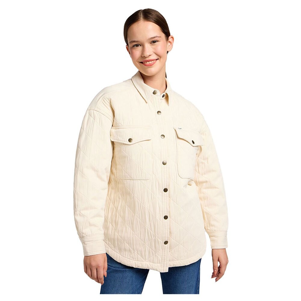 

Куртка Lee Quilted Over overshirt, бежевый