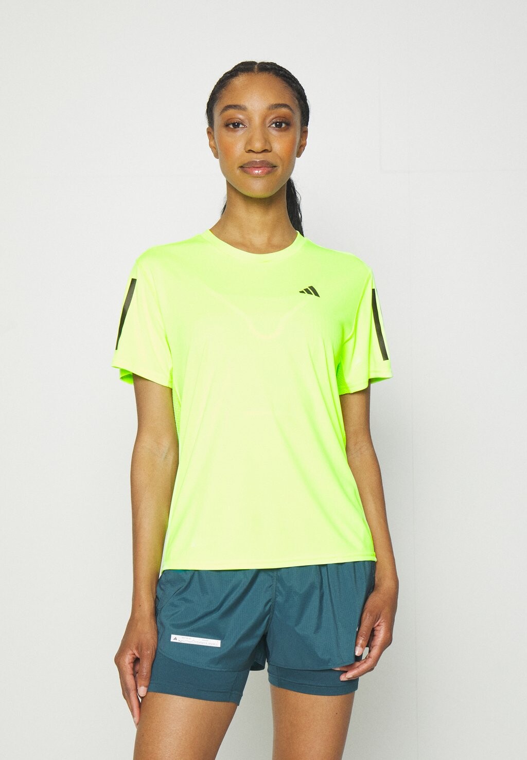 

Спортивная футболка OWN THE RUN Adidas, яркий лимонный/черный