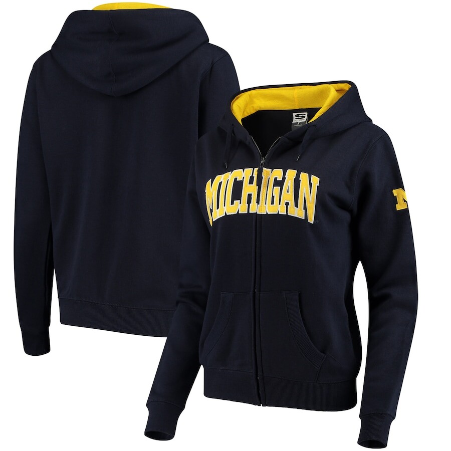 

Толстовка на молнии Colosseum Michigan Wolverines, нави