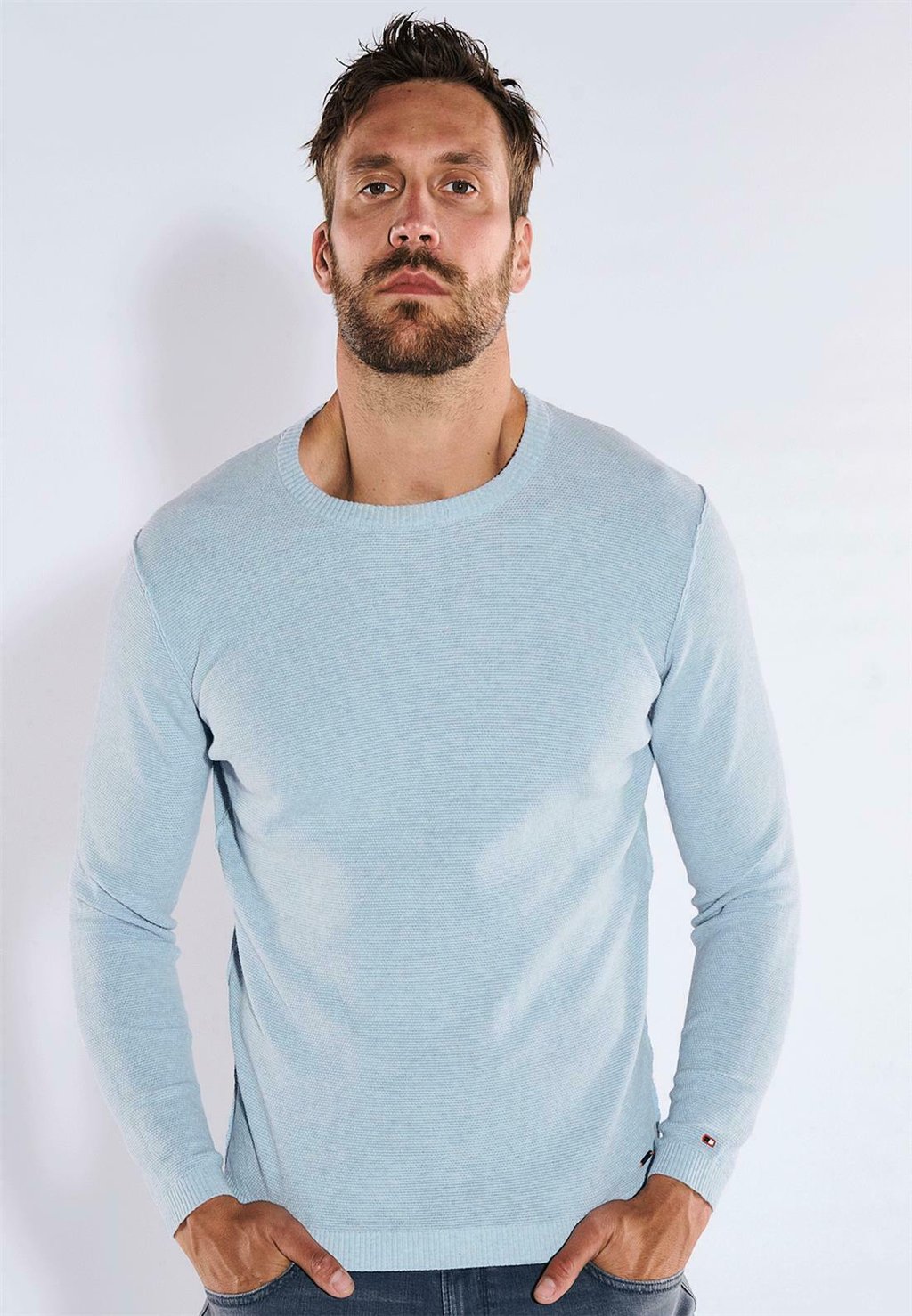 Вязаный свитер Emilio Adani, цвет hellblau