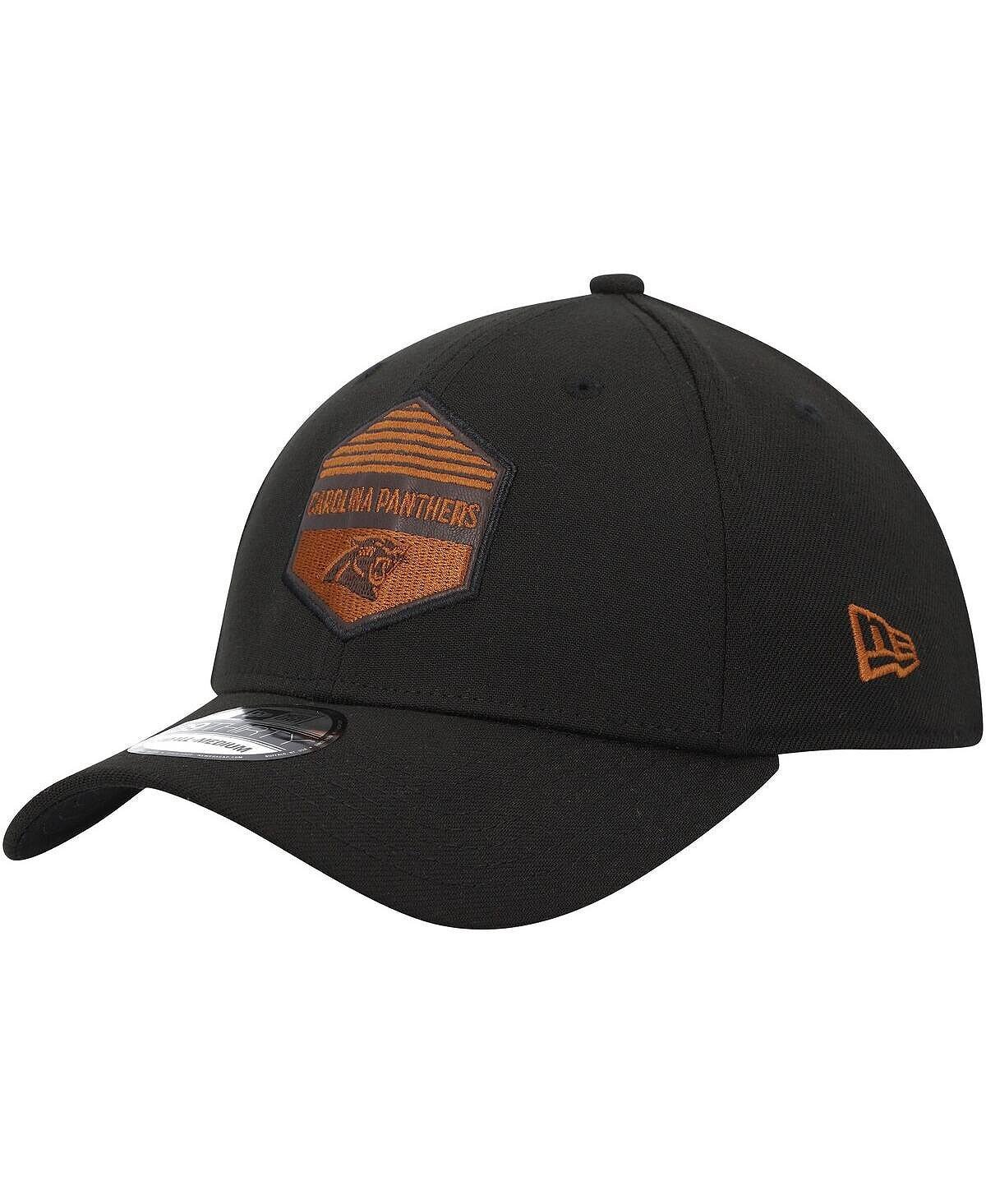 

Мужская кепка Black Carolina Panthers Gulch 39THIRTY Flex Hat New Era