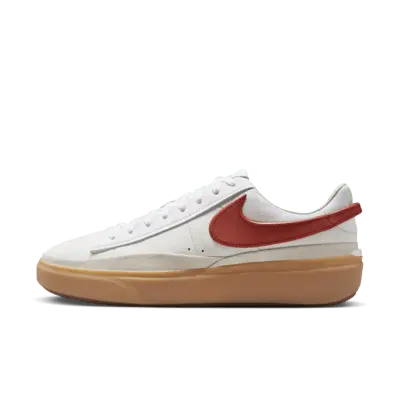 

Кроссовки Nike Blazer Phantom Low, цвет White/Summit White/Gum Yellow/Dragon Red