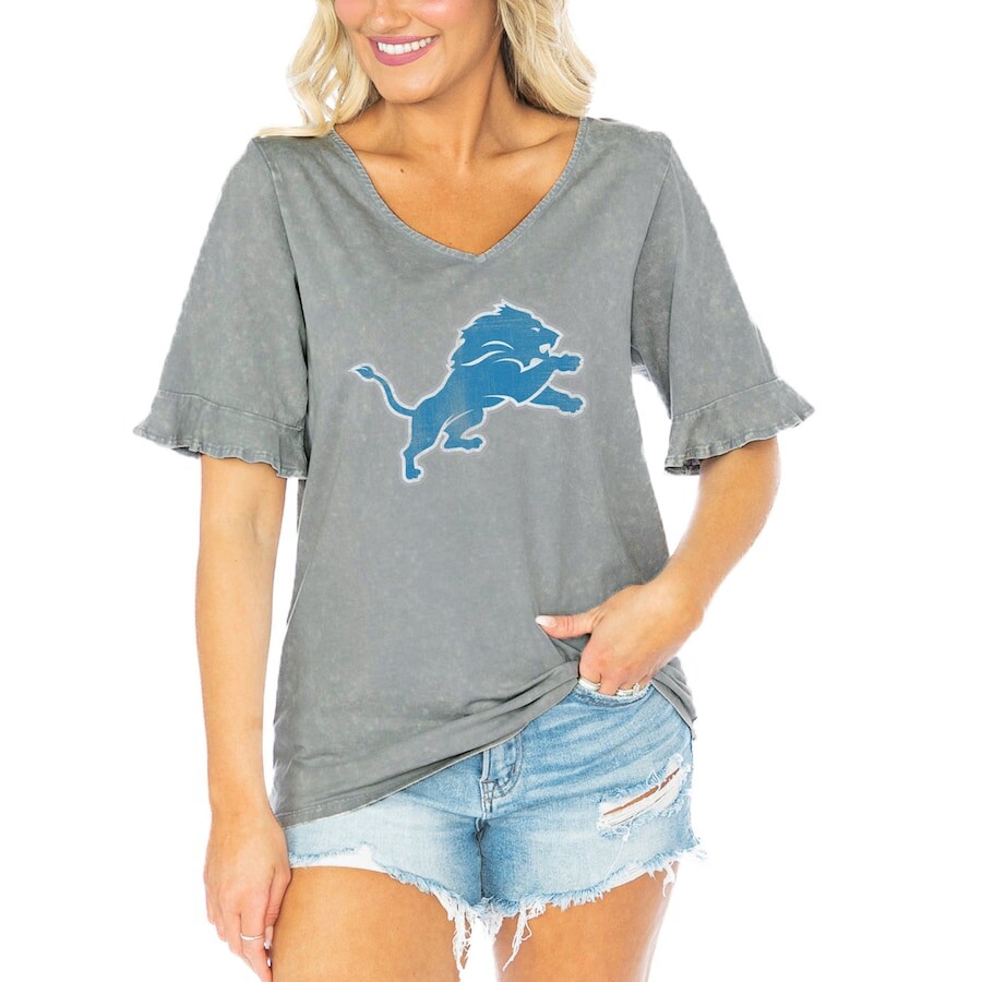 

Футболка с коротким рукавом Gameday Couture Detroit Lions, серый