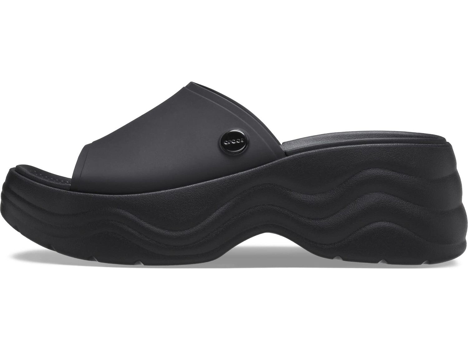 

Туфли на каблуке Crocs Skyline Slide, черный