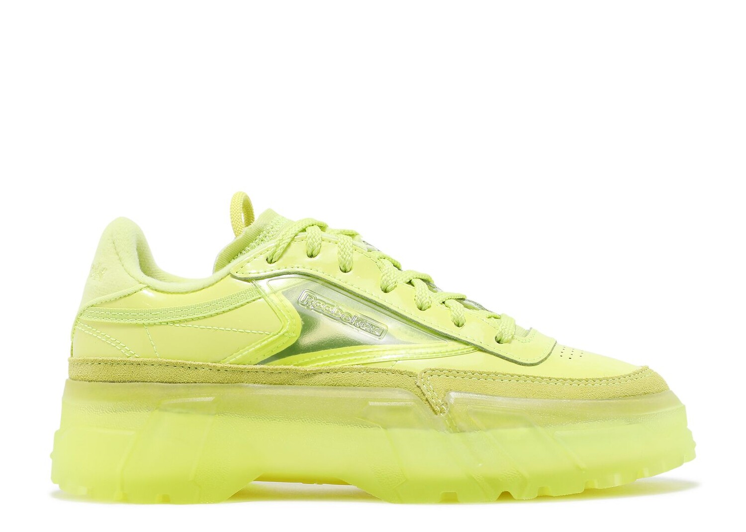 

Кроссовки Reebok Cardi B X Wmns Club C 'High Vis Green', зеленый
