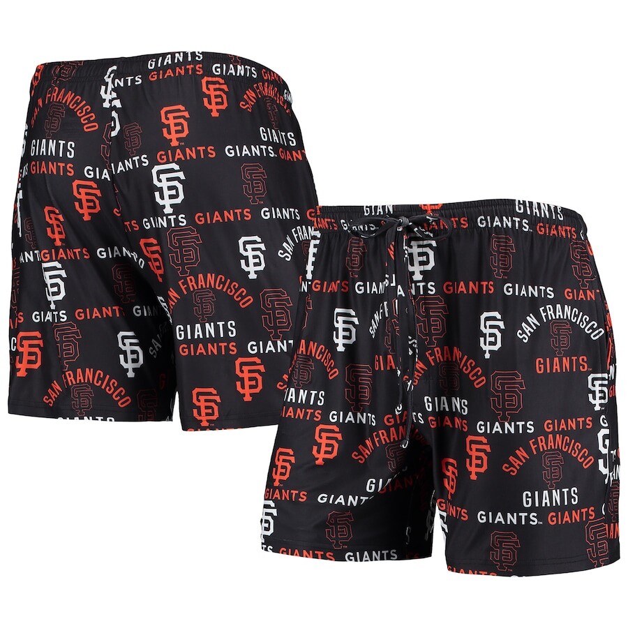

Шорты Concepts Sport San Francisco Giants, черный
