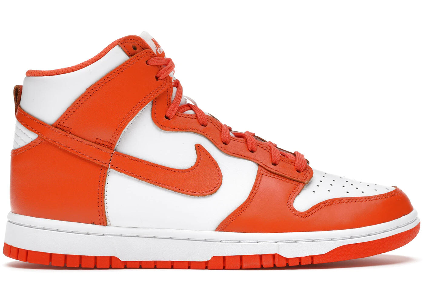 

Кроссовки Nike Dunk High женские, белый / оранжевый