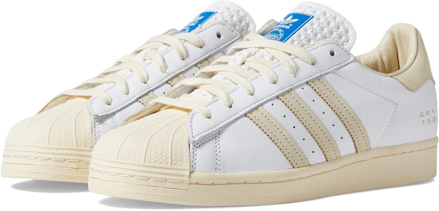 

Кроссовки Superstar adidas, цвет Footwear White/Cream White/Bluebird