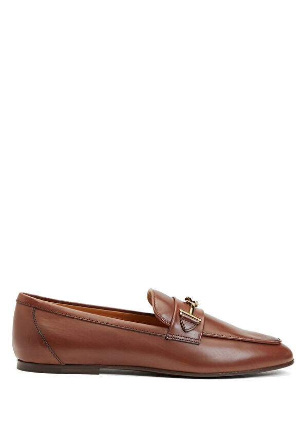 

Женские кожаные лоферы Tod'S, коричневый