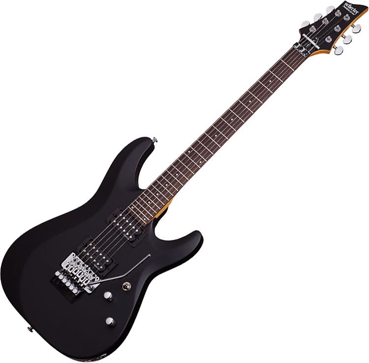 цена Электрогитара Schecter C-6 FR Deluxe Electric Guitar Satin Black