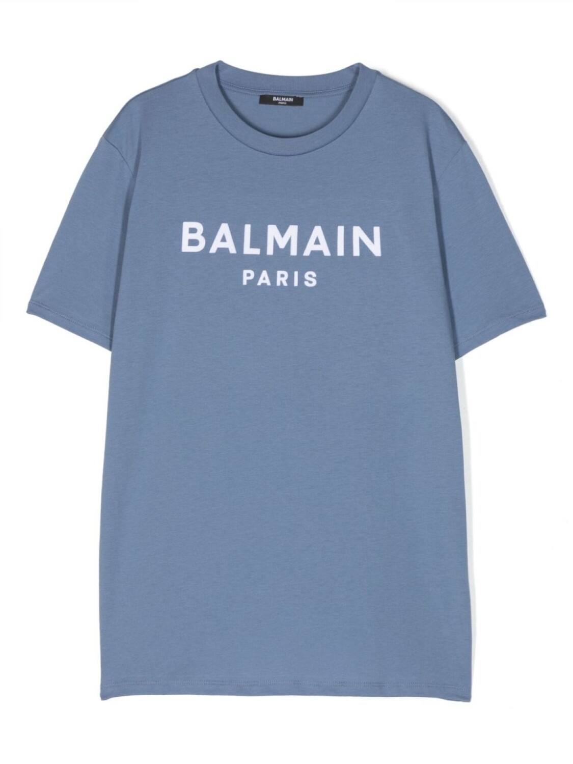

Футболка с логотипом Balmain Kids, синий
