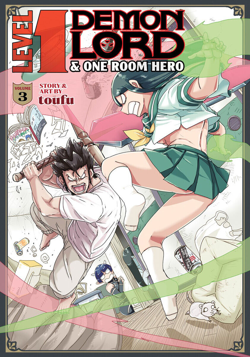 

Манга Level 1 Demon Lord and One Room Hero Manga Volume 3
