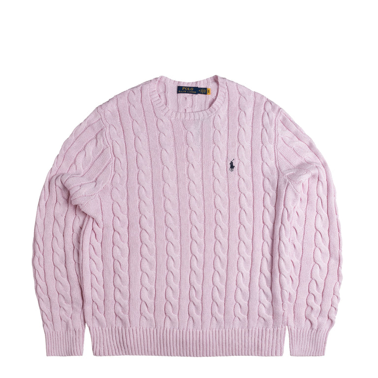Кроссовки Cable-Knit Cotton Jumper Polo Ralph Lauren, розовый