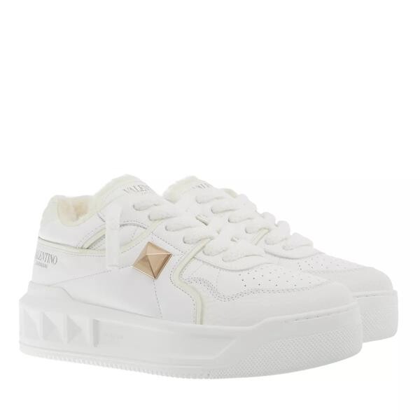 

Кроссовки one stud sneaker Valentino Garavani, белый