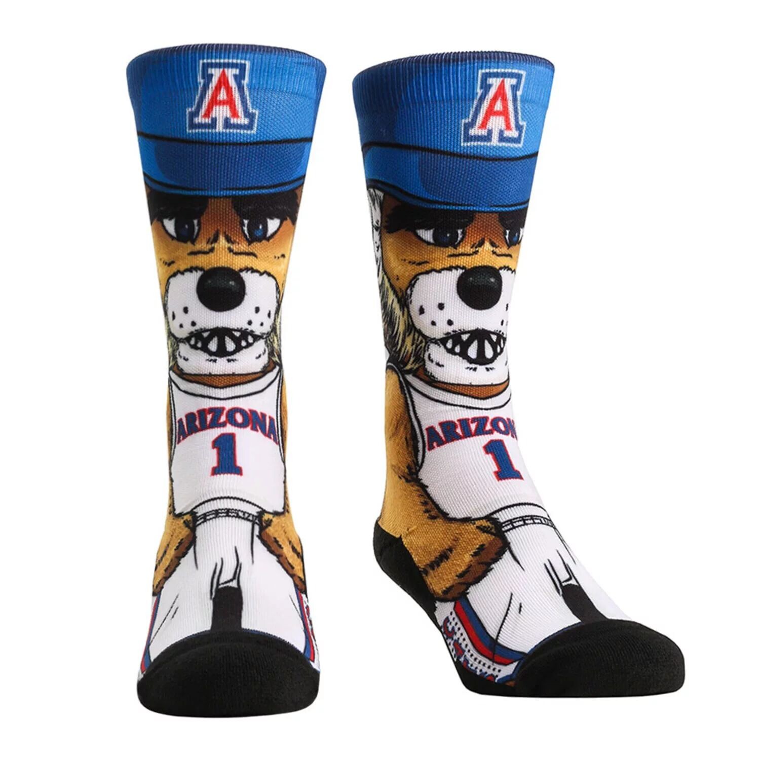 

Носки Youth Rock Em Носки Arizona Wildcats HyperOptic Mascot Crew Unbranded