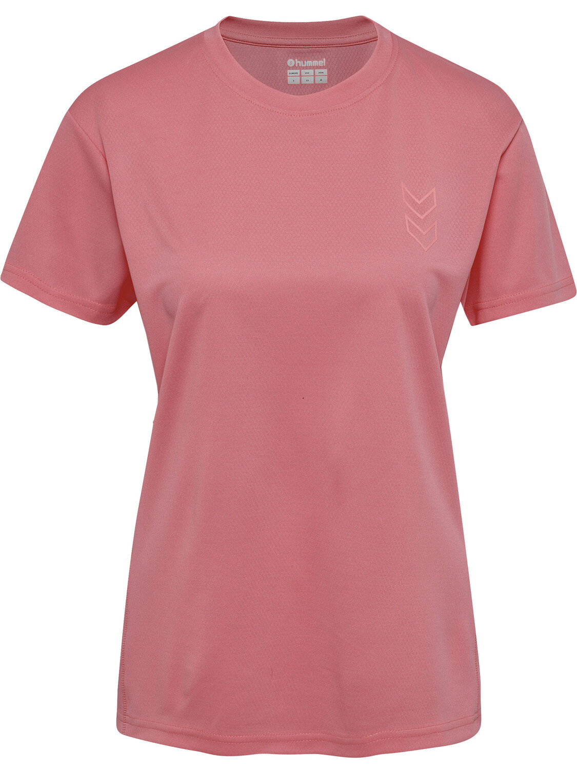 

Футболка Hummel Trikot S/S Hmlactive Pl Jersey S/S Woman, цвет DUSTY ROSE, Красный