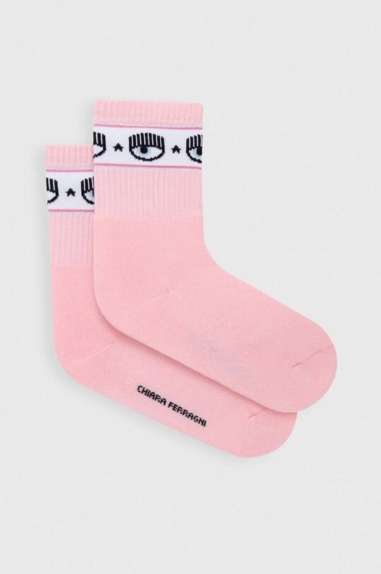 

Носки Chiara Ferragni, розовый