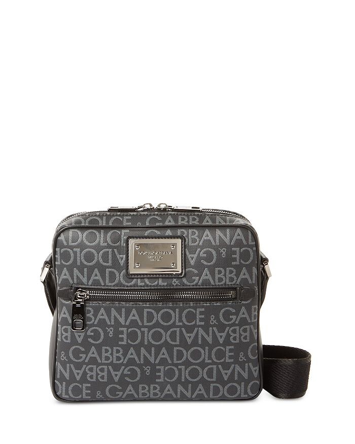 

Сумка через плечо с фирменным принтом Dolce & Gabbana