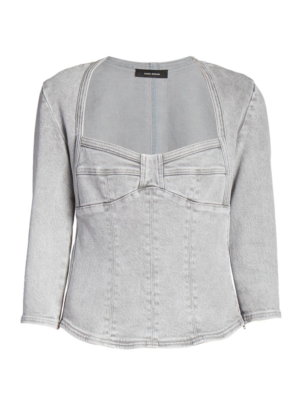 

Джинсовый топ Vanio со вставками Isabel Marant