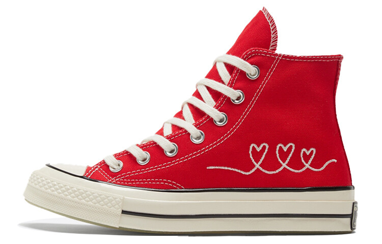 

Высокие парусиновые туфли унисекс Converse Chuck Taylor All Star 1970-х, красные