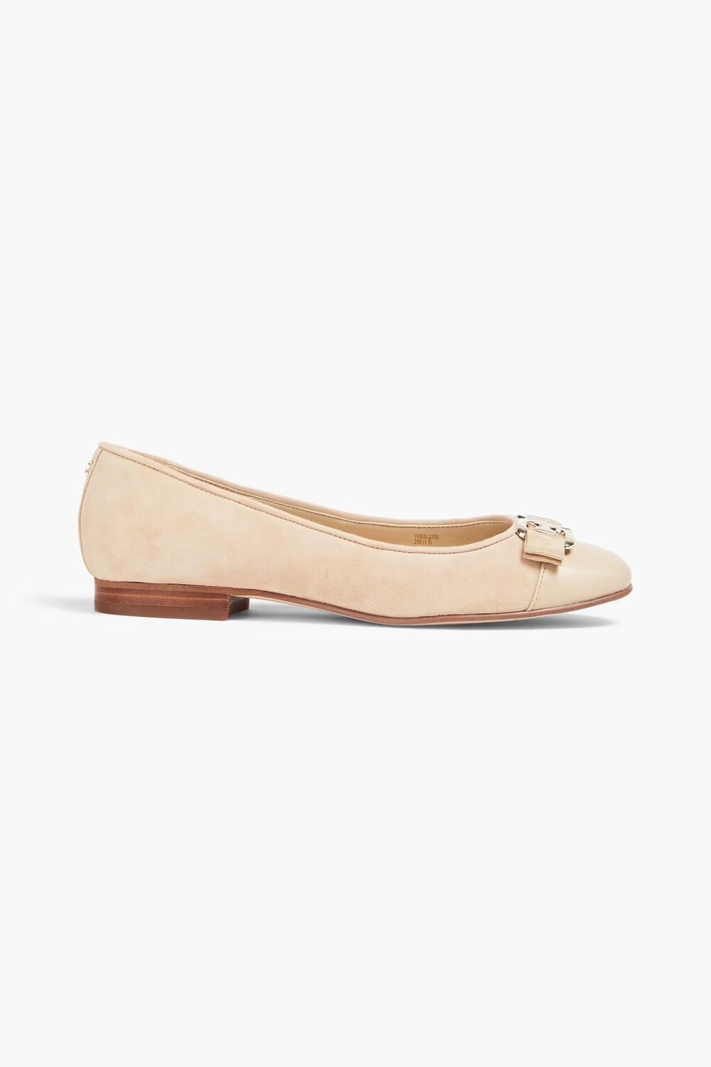 

Балетки Mage с декором из замши и кожи Sam Edelman, бежевый