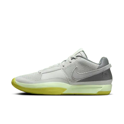 

Кроссовки Nike Ja 1 Basketball Shoes, цвет Light Silver/Cyber/Cool Grey/Granite