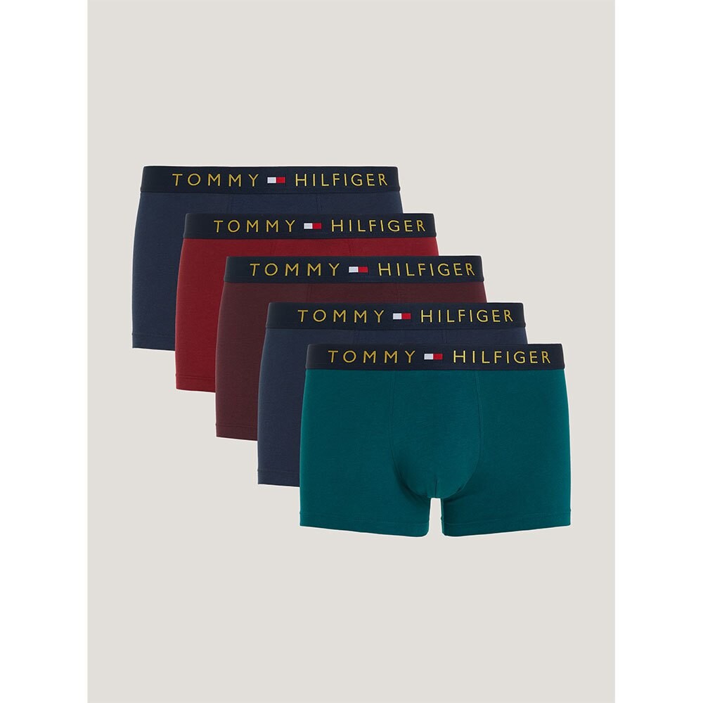 

Боксеры Tommy Hilfiger Original Metallic Logo 5 шт, разноцветный